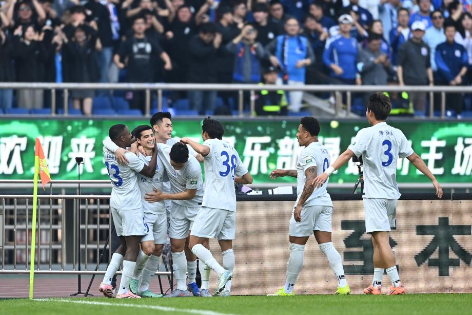 开云注册网址-中超-特谢拉破门王钰栋进球 上海申花战平浙江队